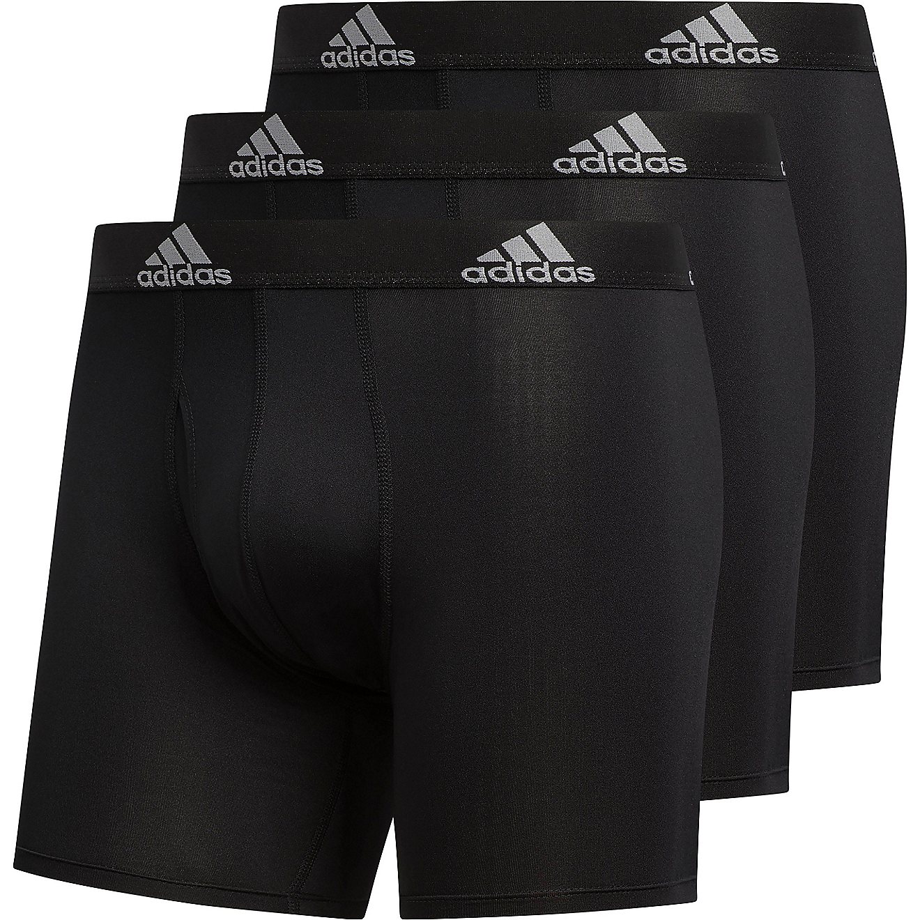 Adidas Men's Performance Boxer Briefs 3-Pack                                                                                     - view number 6