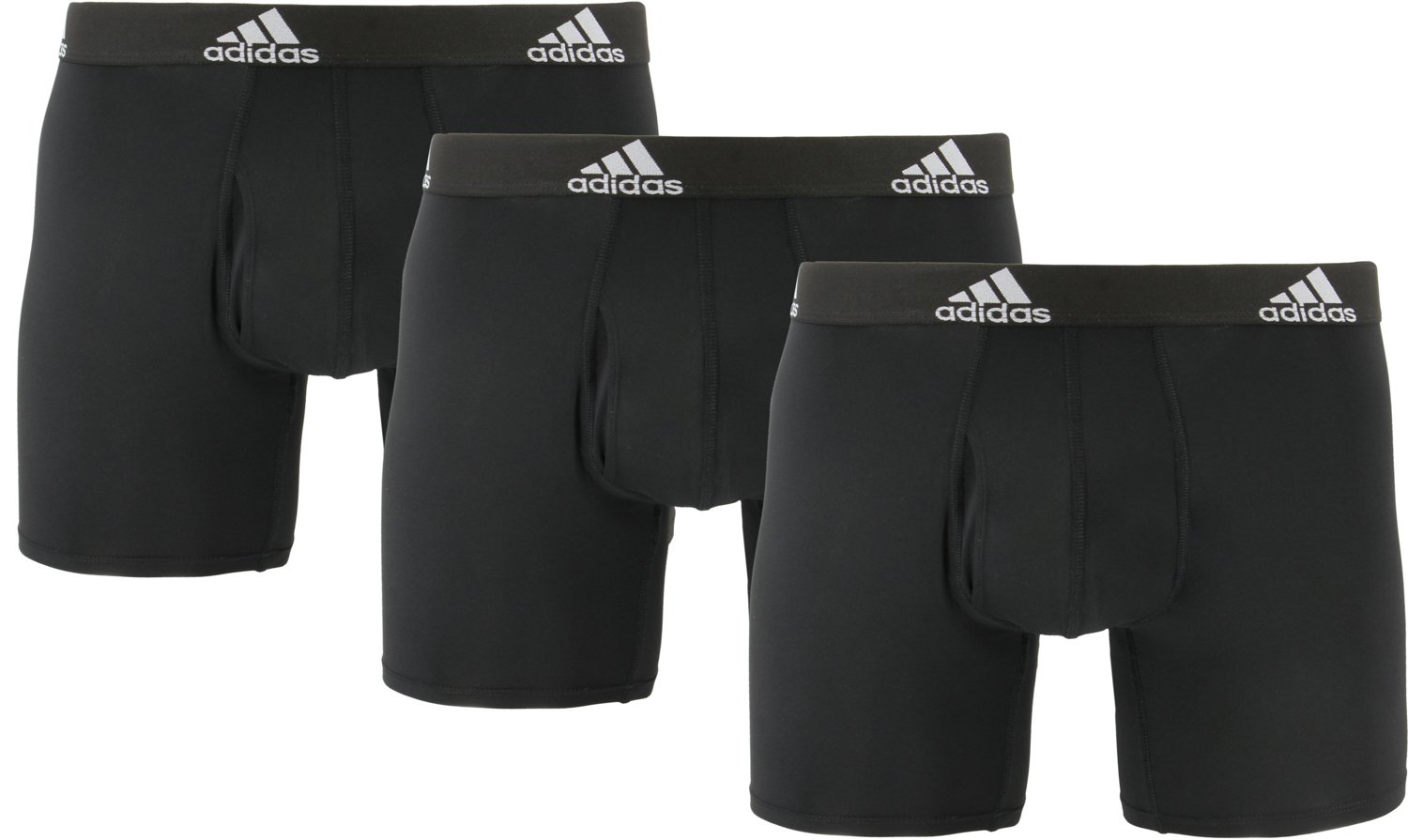 Adidas Climalite 3-Pack Boxer Briefs Performance Athletic Large – Egsports