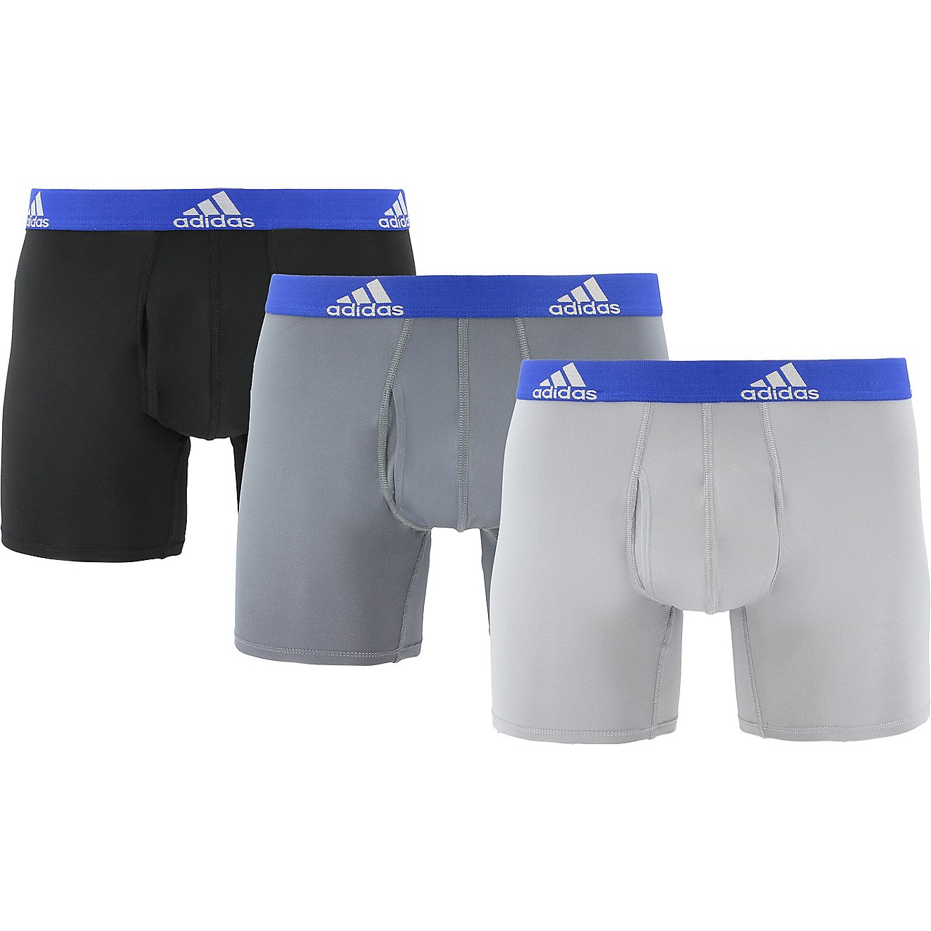 Adidas Men's Performance Boxer Briefs 3-Pack                                                                                     - view number 5
