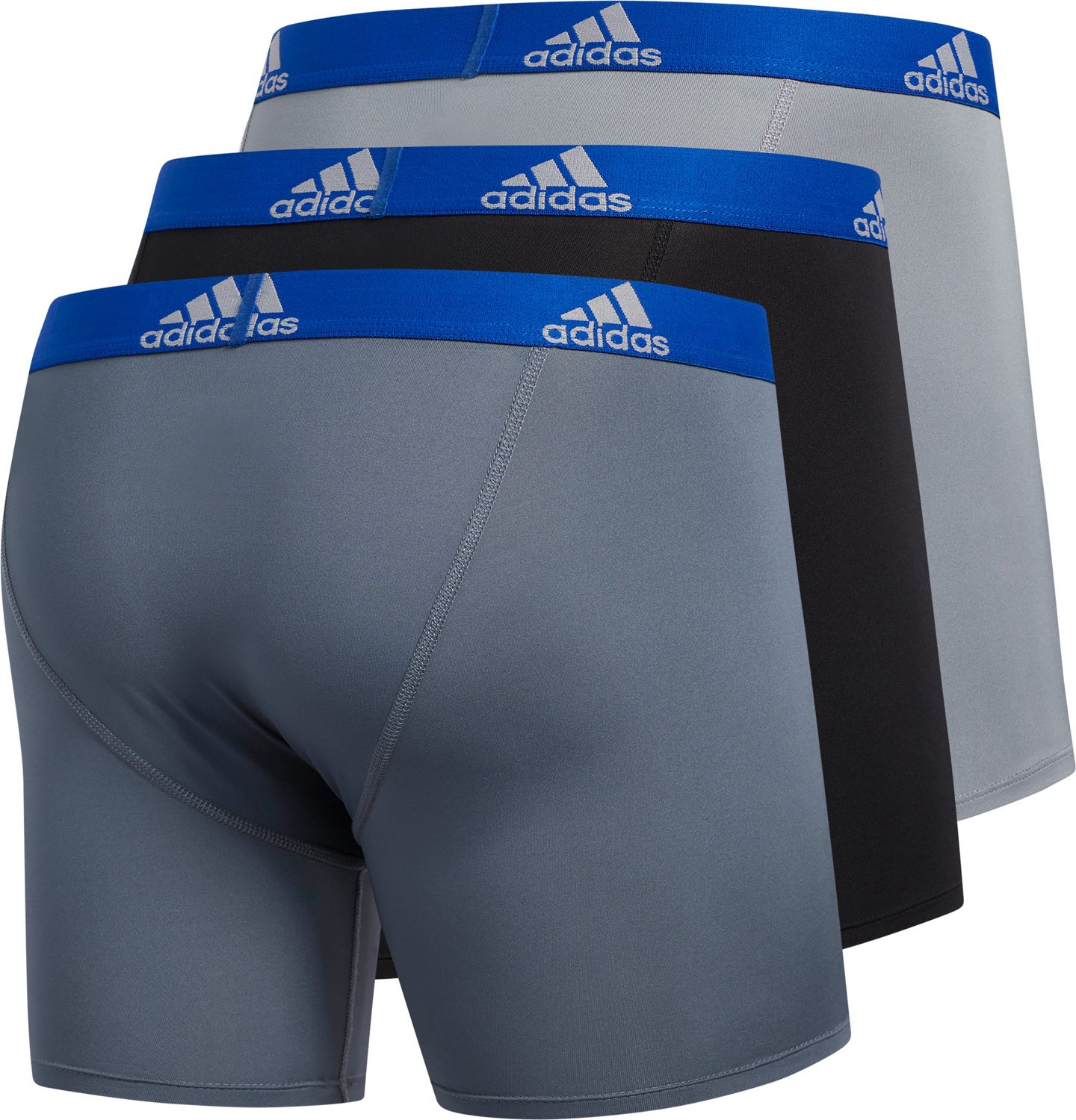 adidas Men's Performance Boxer Briefs 3-Pack - view number 6