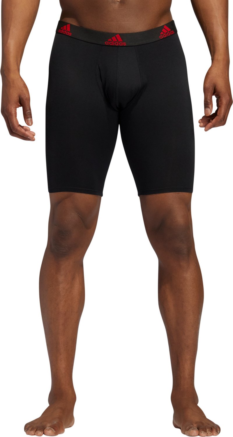 adidas Men's Performance Long Boxer Briefs 3-Pack - view number 4