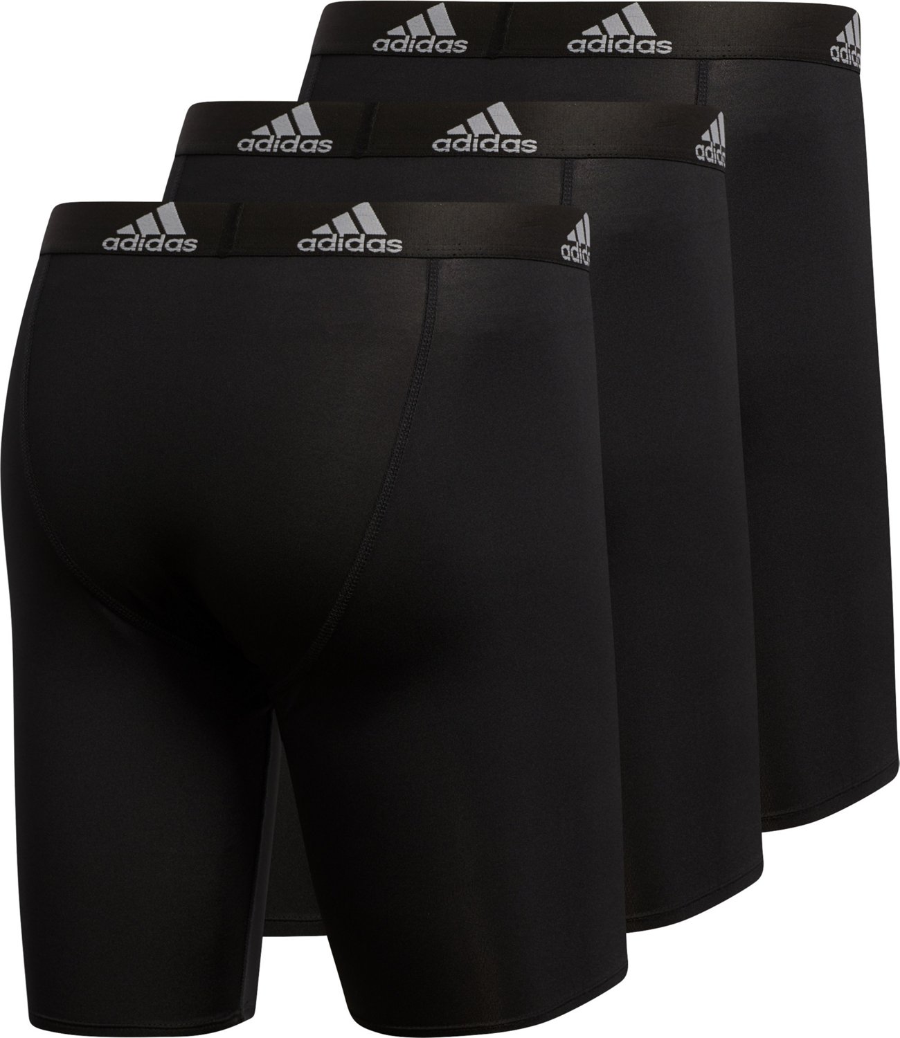 adidas Men's Performance Long Boxer Briefs 3-Pack - view number 7