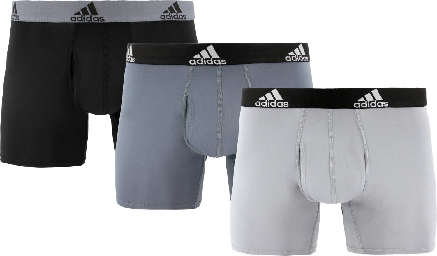 adidas Men's Performance Trunk Underwear (3-Pack)