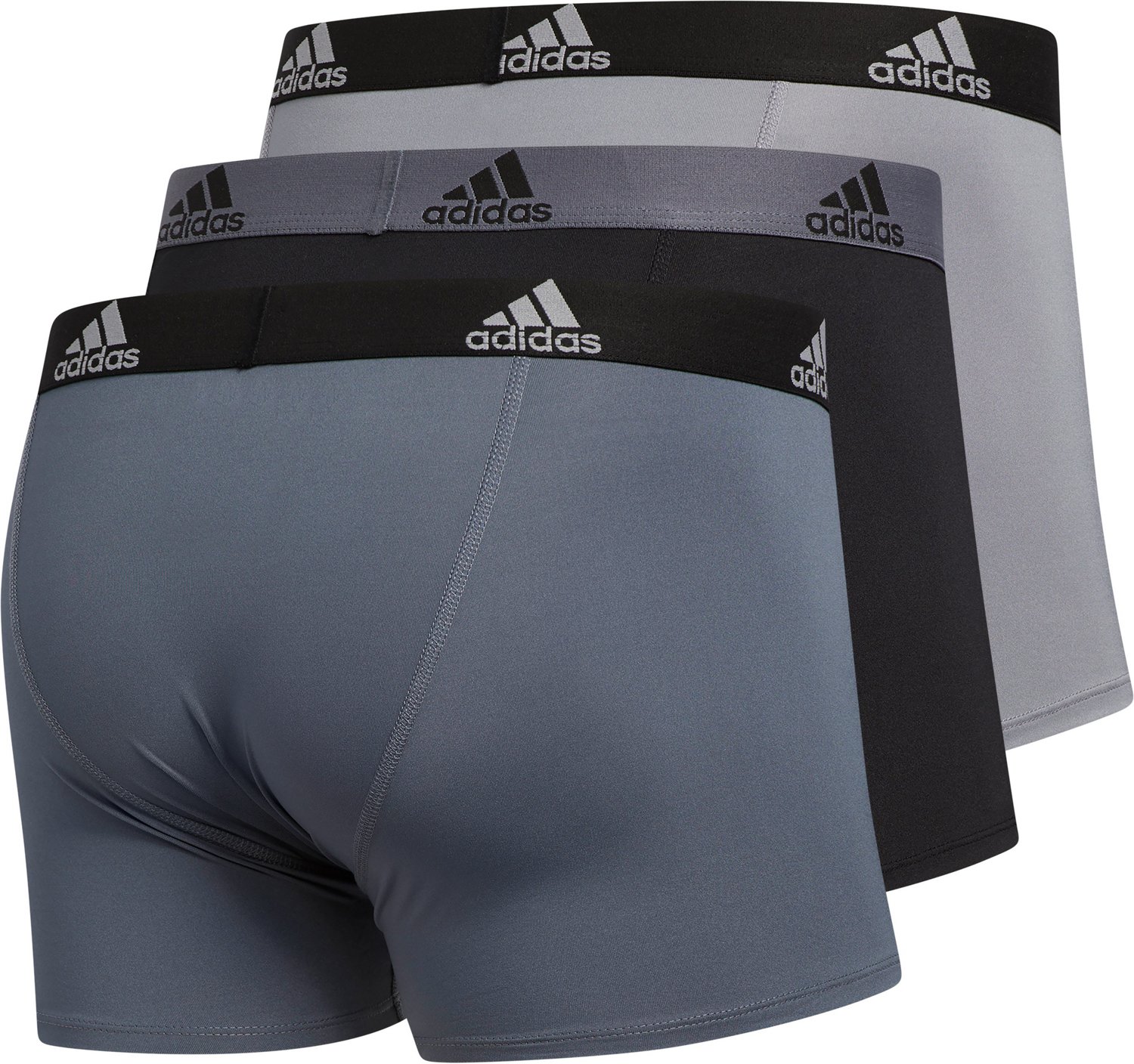 adidas Sports Underwear Active Flex Cotton 3 Trunk Men - 3 Pack