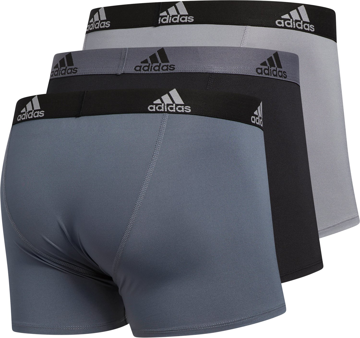 adidas Mens Performance Trunk Underwear (3-Pack) : : Clothing,  Shoes & Accessories