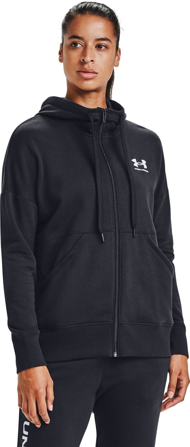 Under Armour Womens Rival Fleece Full Zip Hoodie