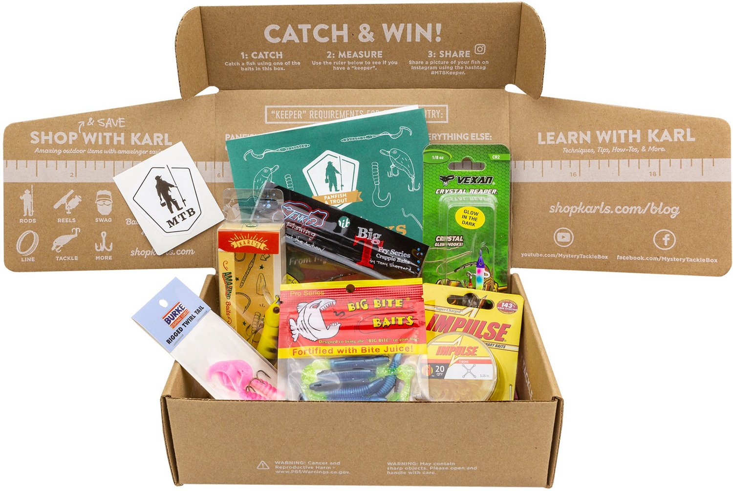 Catch Co Mystery Tackle Box Panfish & Trout Fishing Kit - Webb's Sporting  Goods