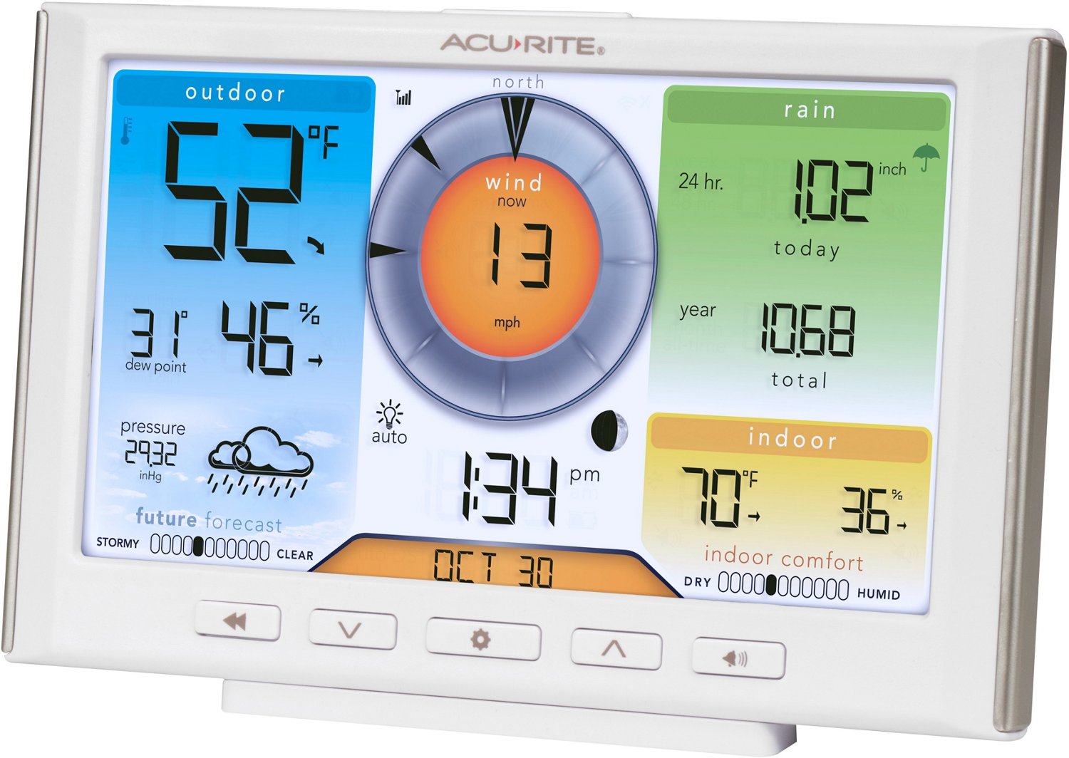 Estação Meteorológica Acurite 5 em 1 Com Weather Wunderground