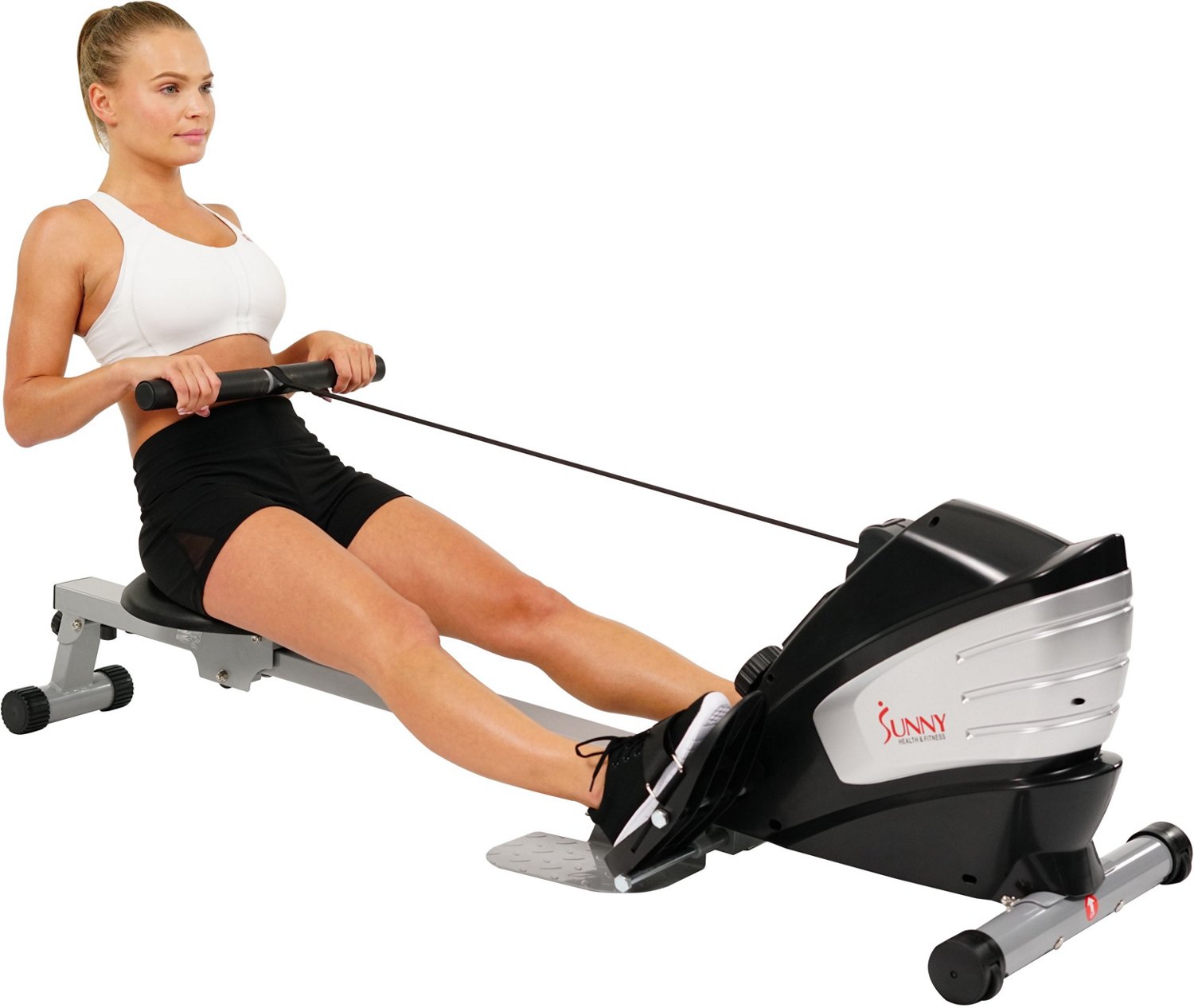 Sunny Health & Fitness Dual Function Magnetic Rowing Machine - view number 2