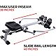 Sunny Health & Fitness Full Motion Rowing Machine                                                                                - view number 17