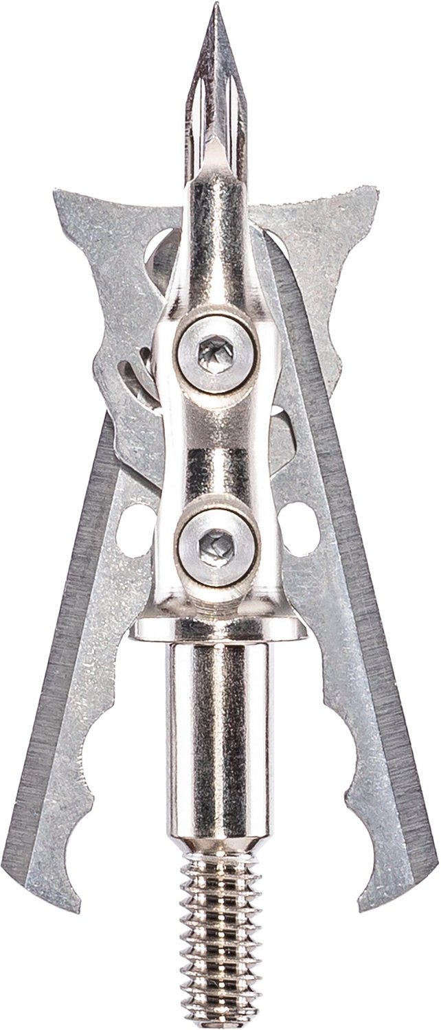 RAGE Hypodermic Crossbow NC 125-Grain Broadhead Arrows 3-Pack - view number 3