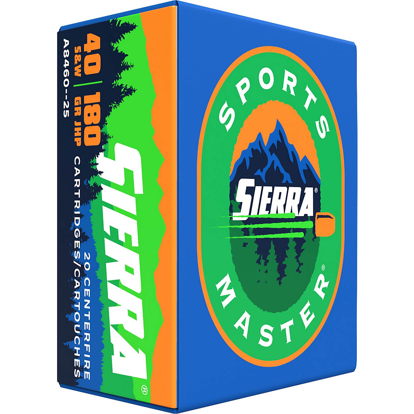 Sierra Sports Master .40 S&W 180-Grain JHP Centerfire Ammunition                                                                 - view number 1