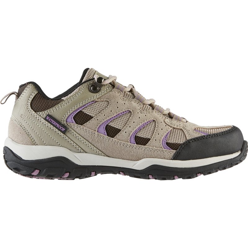 Magellan Outdoors Women's Sonora Pass Low Hiker Shoes Brown/Purple, 6.5 - Women's Casual at Academy Sports product image