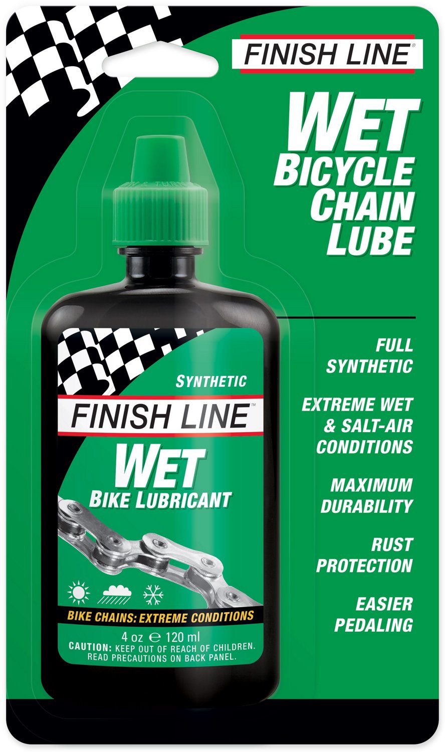 Finish Line Wet Bike 4 oz Lubricant