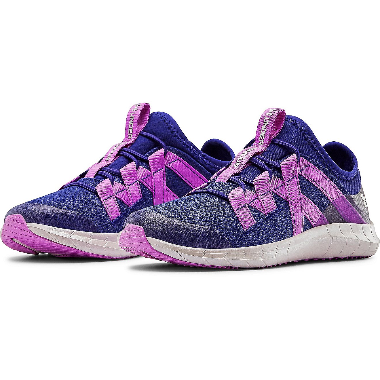 Under Armour Girls' Pre-School Infinity 3 Frosty AL Running Shoes                                                                - view number 4