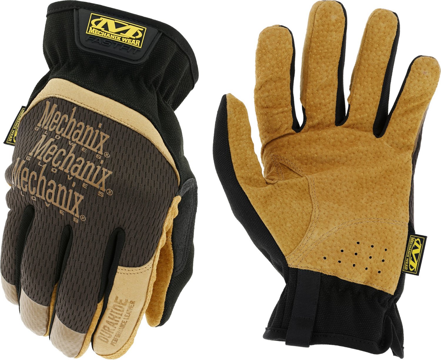 Mechanix Wear Men's FastFit Leather Gloves                                                                                       - view number 1 selected