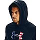Under Armour Men's Freedom Rival Big Logo Flag Hoodie                                                                            - view number 3 image