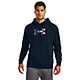 Under Armour Men's Freedom Rival Big Logo Flag Hoodie                                                                            - view number 1 image
