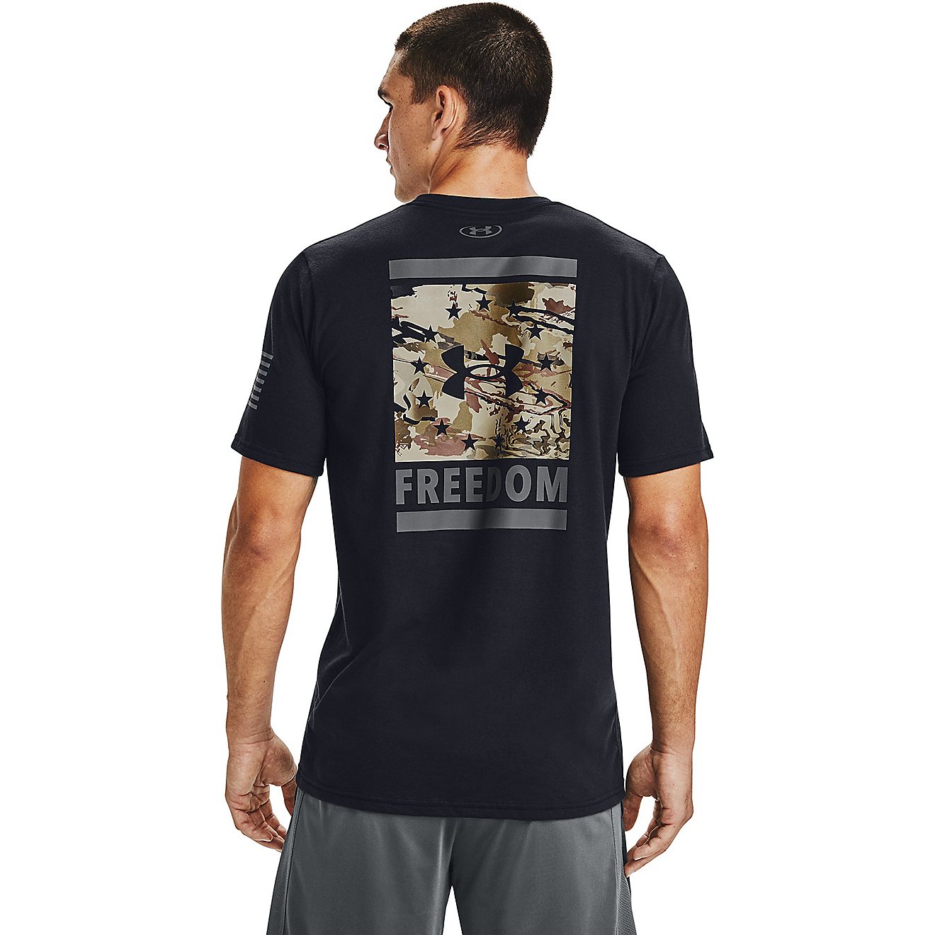 Under Armour Men's Freedom Back Lockup T-shirt                                                                                   - view number 2
