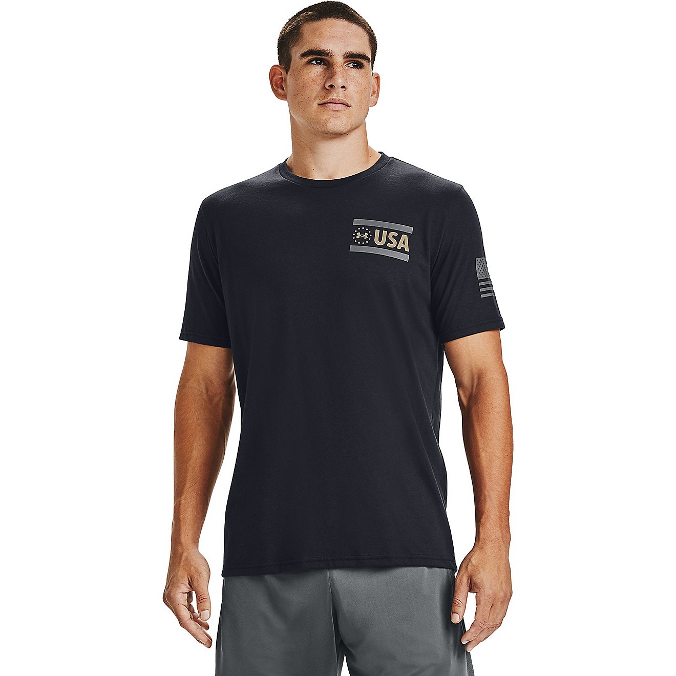 Under Armour Men's Freedom Back Lockup T-shirt                                                                                   - view number 1