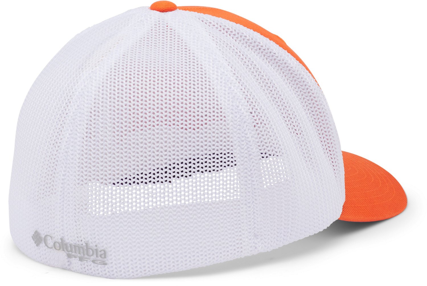 Columbia Sportswear Men's Clemson University Mesh Fish Flag Ball Cap - view number 2