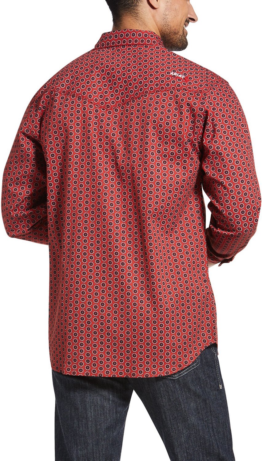 Ariat Men's Lubbock Retro Long Sleeve Work Shirt - view number 2