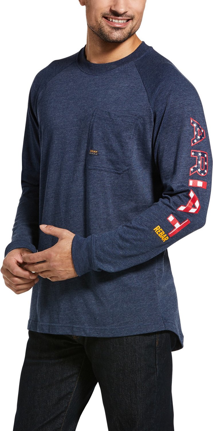 Ariat Men's Rebar™ CottonStrong™ Long Sleeve T-shirt