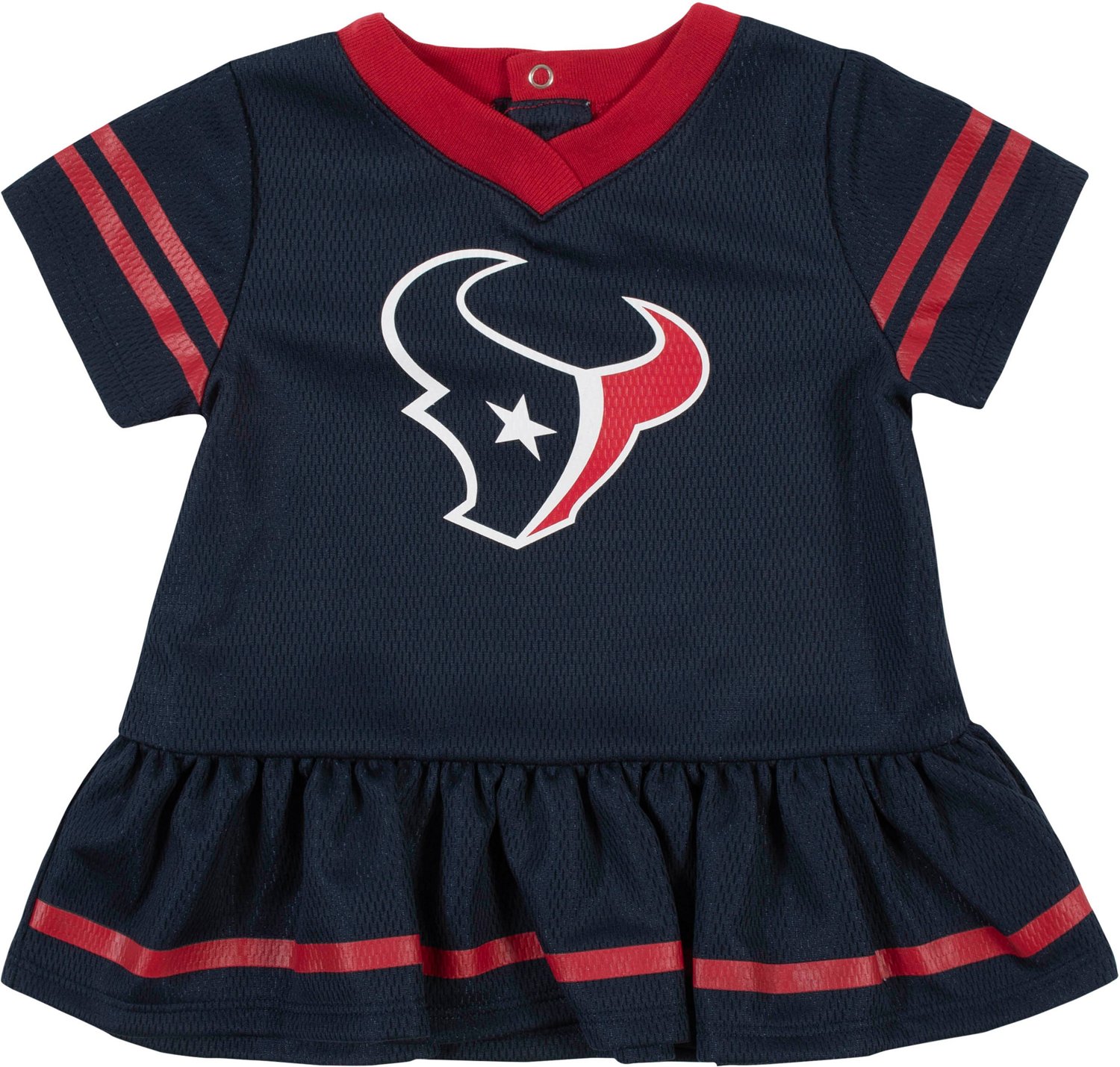 Gerber Infant Girls' Houston Texans Dazzle Dress and Diaper Cover Set - view number 2