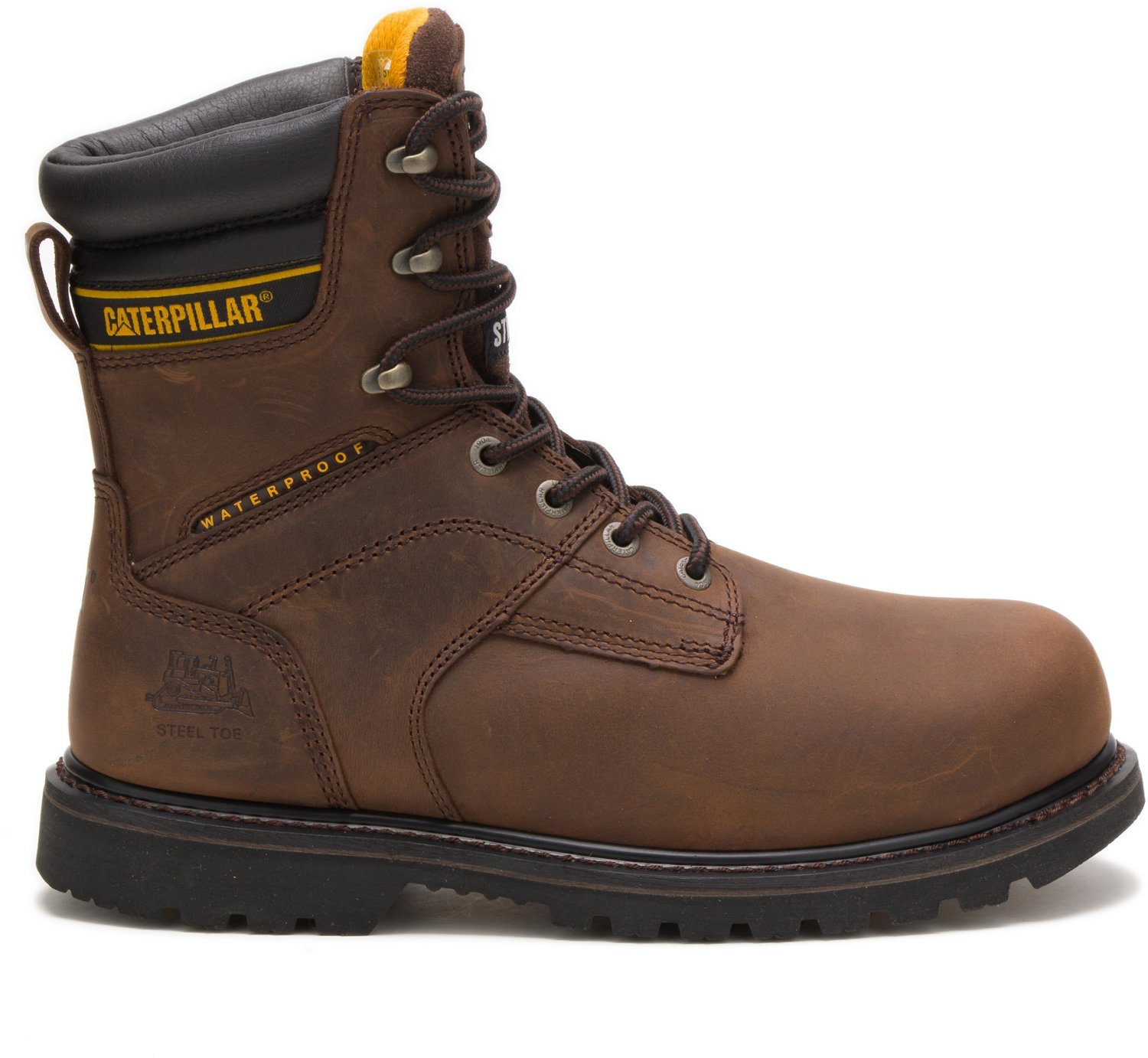 Caterpillar Men's Salvo 8-in Waterproof Steel-Toe Thinsulate™ Work ...