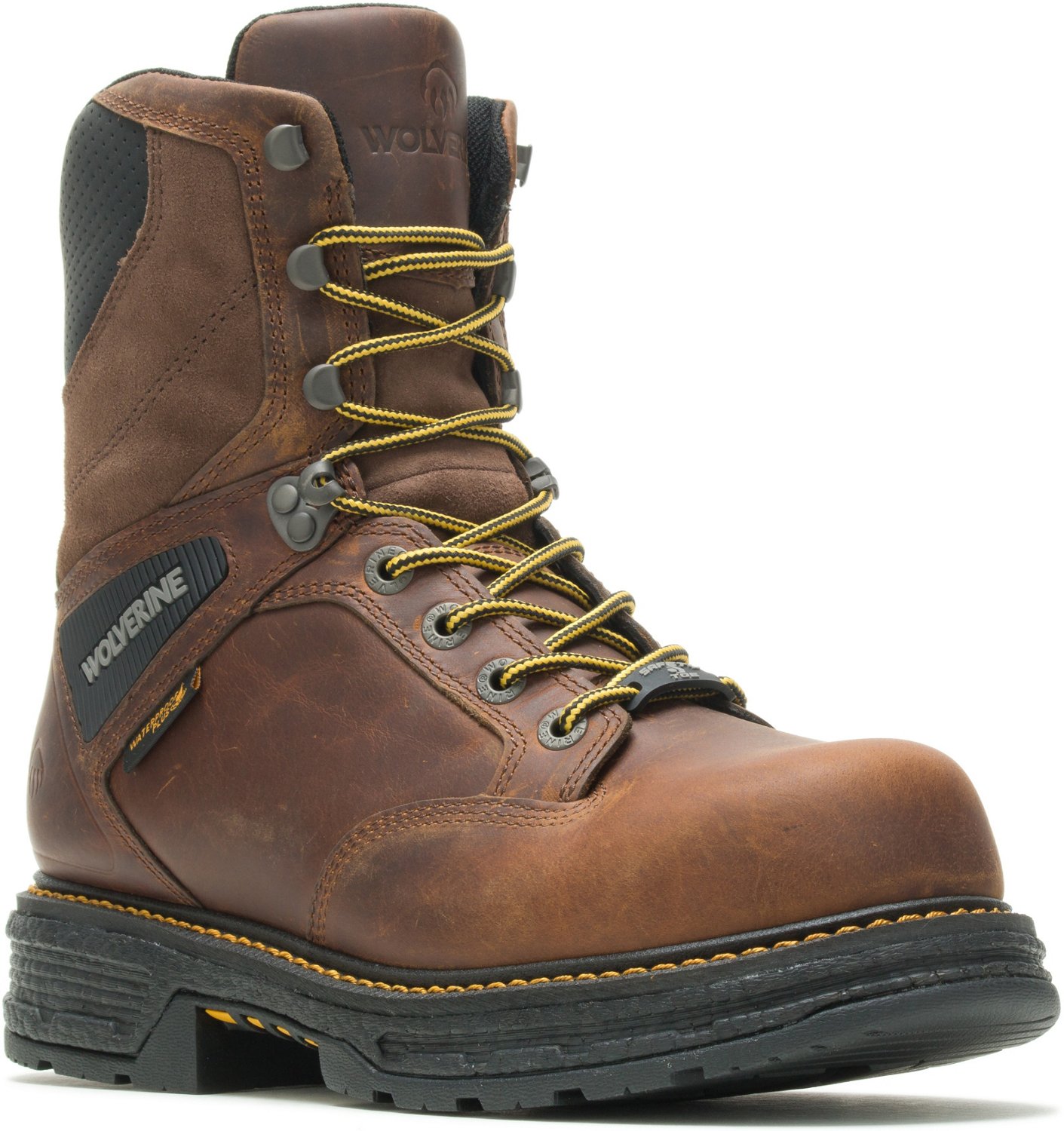 Wolverine Men's Hellcat UltraSpring 8in Work Boots Academy