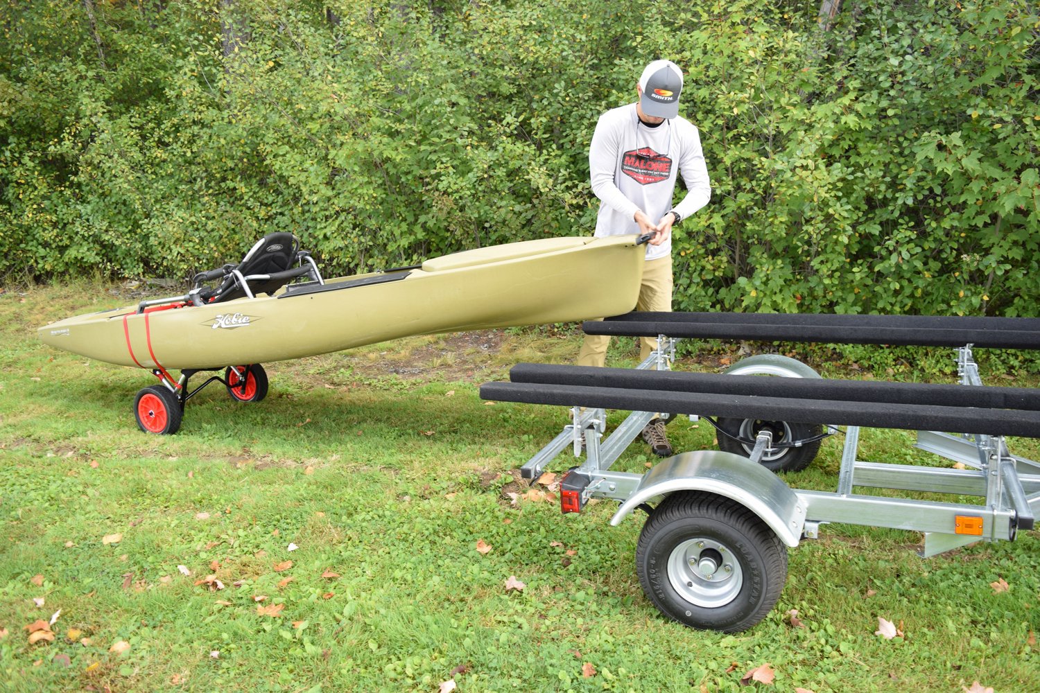 Malone Auto Racks WideTrak ATB Large Kayak/Canoe Cart Academy
