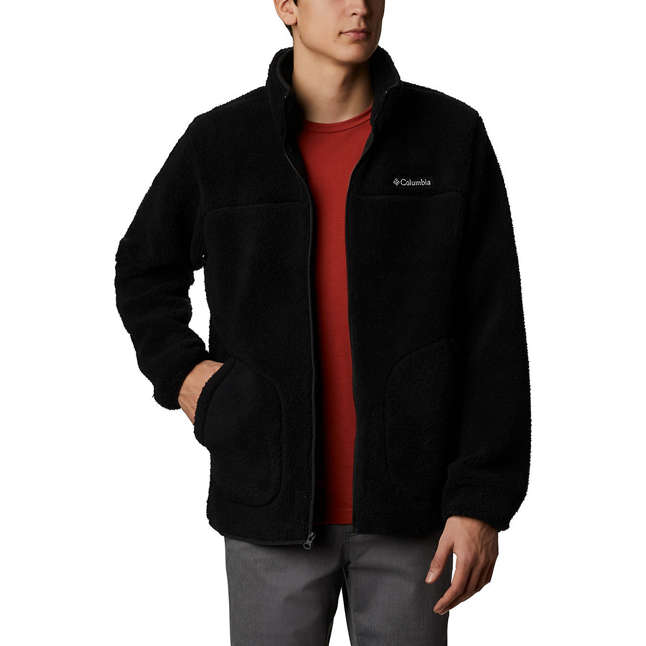 Columbia Sportswear Men's Rugged Ridge Sherpa Fleece Jacket                                                                      - view number 1