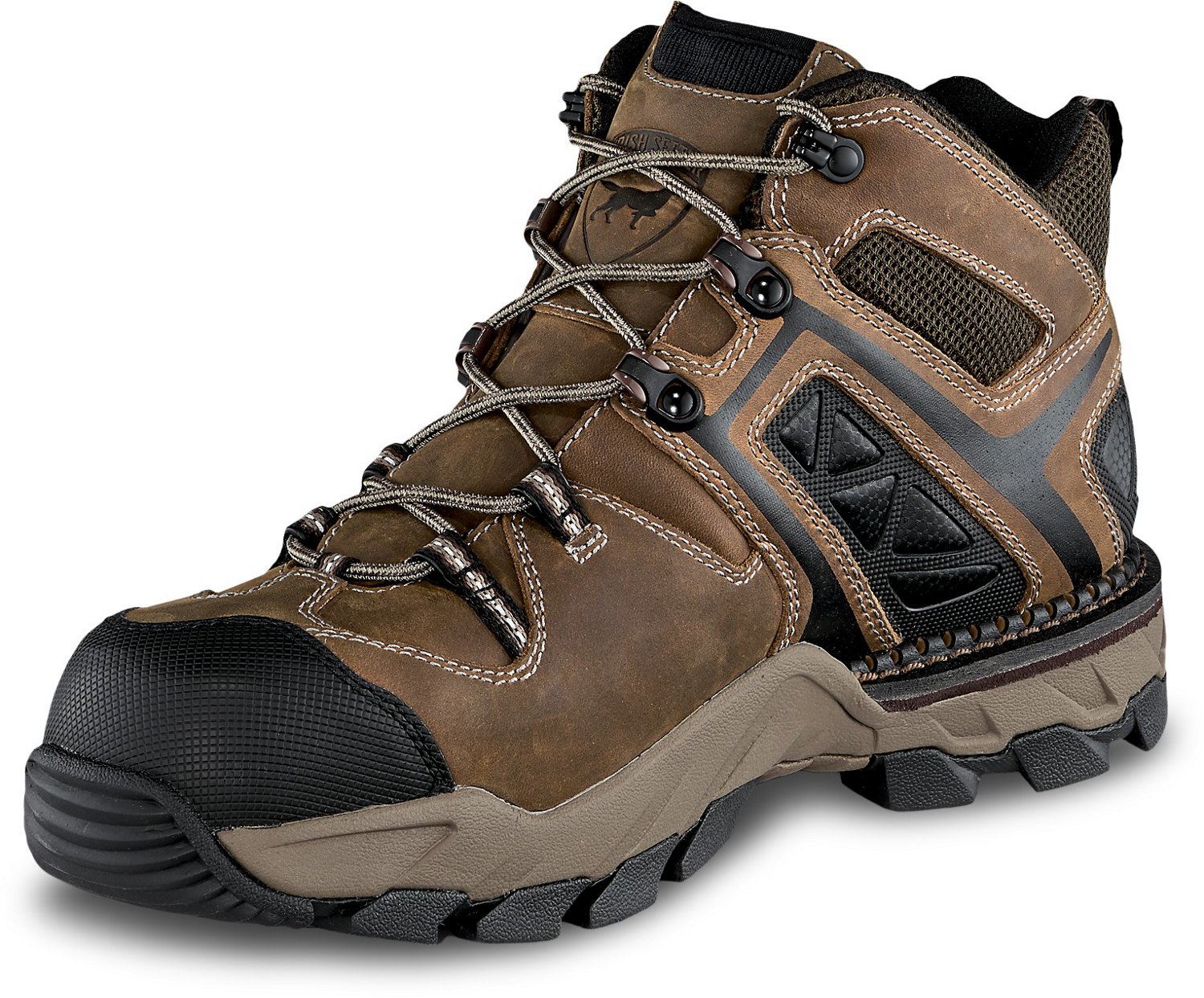 Irish Setter Men's Crosby 5 in Waterproof Safety Toe Hiking Work Boots ...