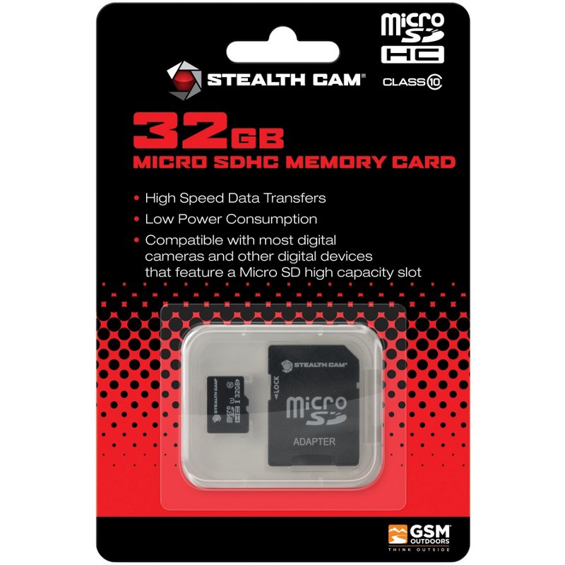 Stealth Cam 32GB Micro SDHC Memory Card - Game Cameras at Academy Sports