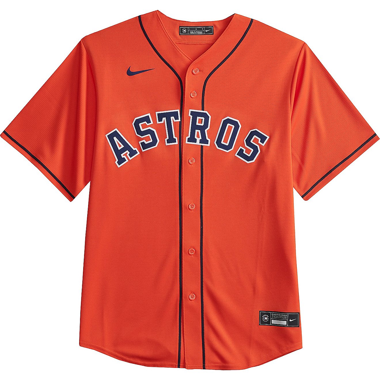 orange astros jersey
