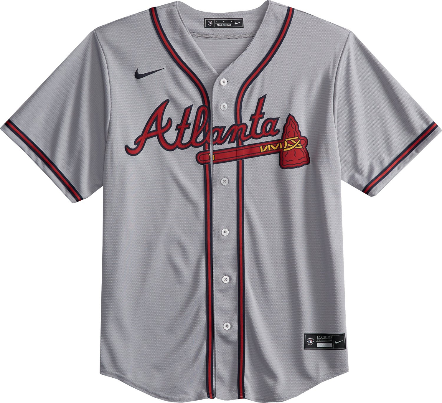 Men's Atlanta Braves Ronald Acuna Jr. Nike White Home Replica Player Name  Jersey