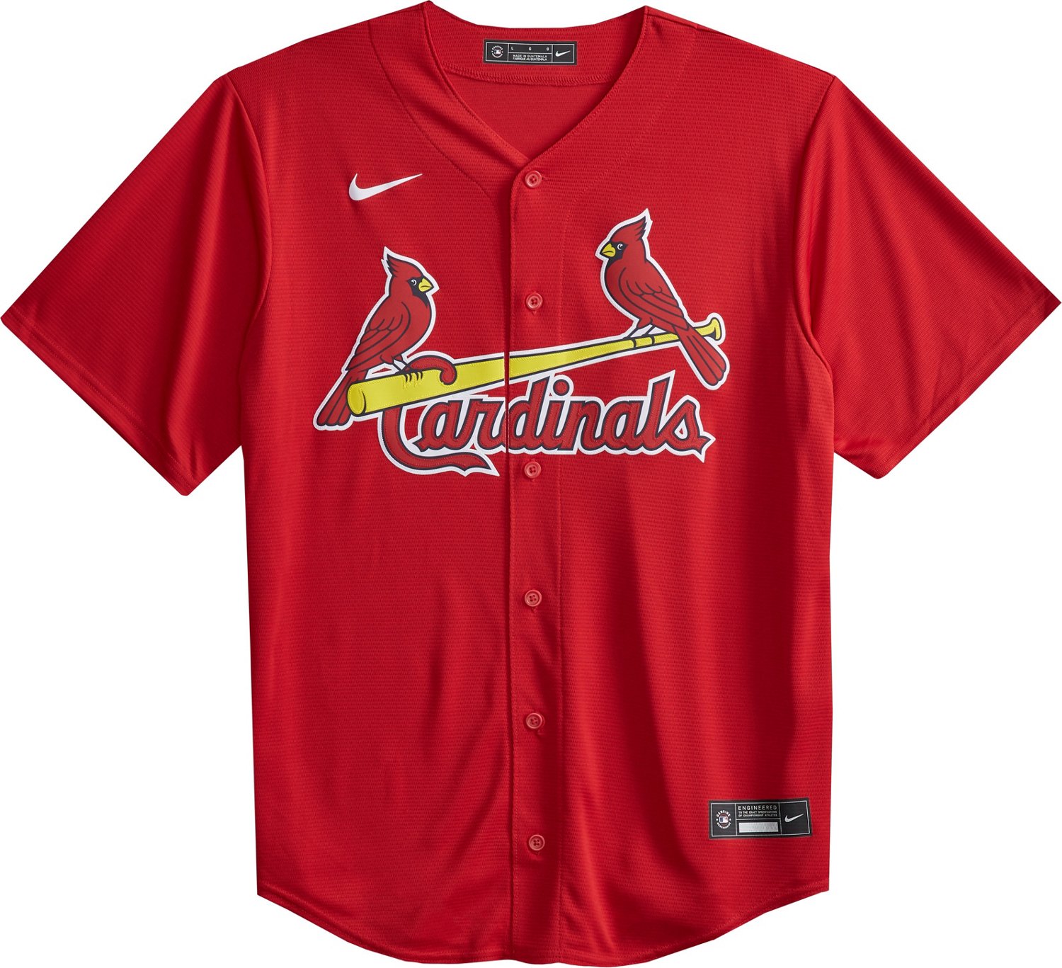 St. Louis Cardinals Nike Triple Black Jersey - Mens