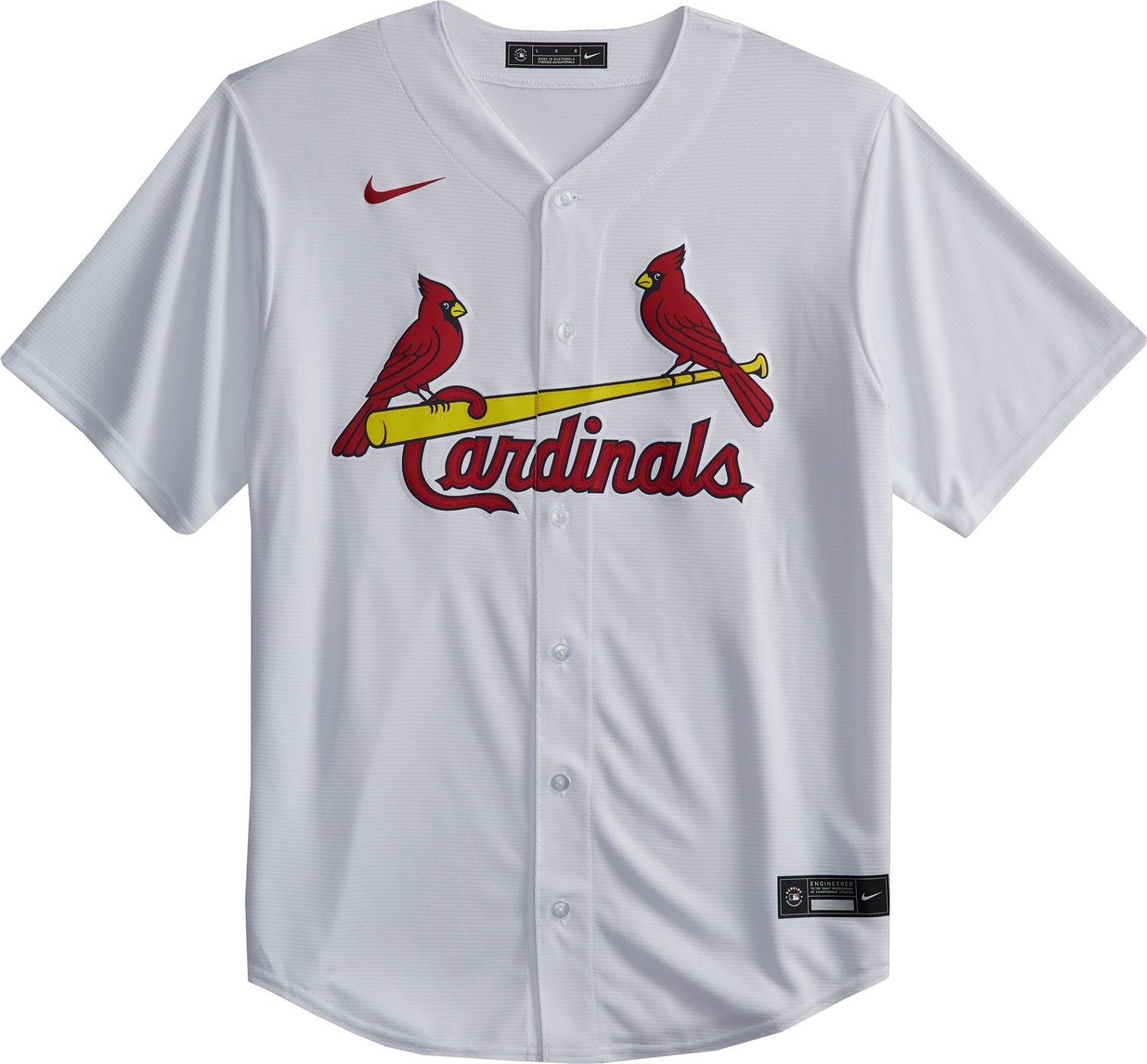 Nike Men's St. Louis Cardinals Blank Official Replica Home Jersey