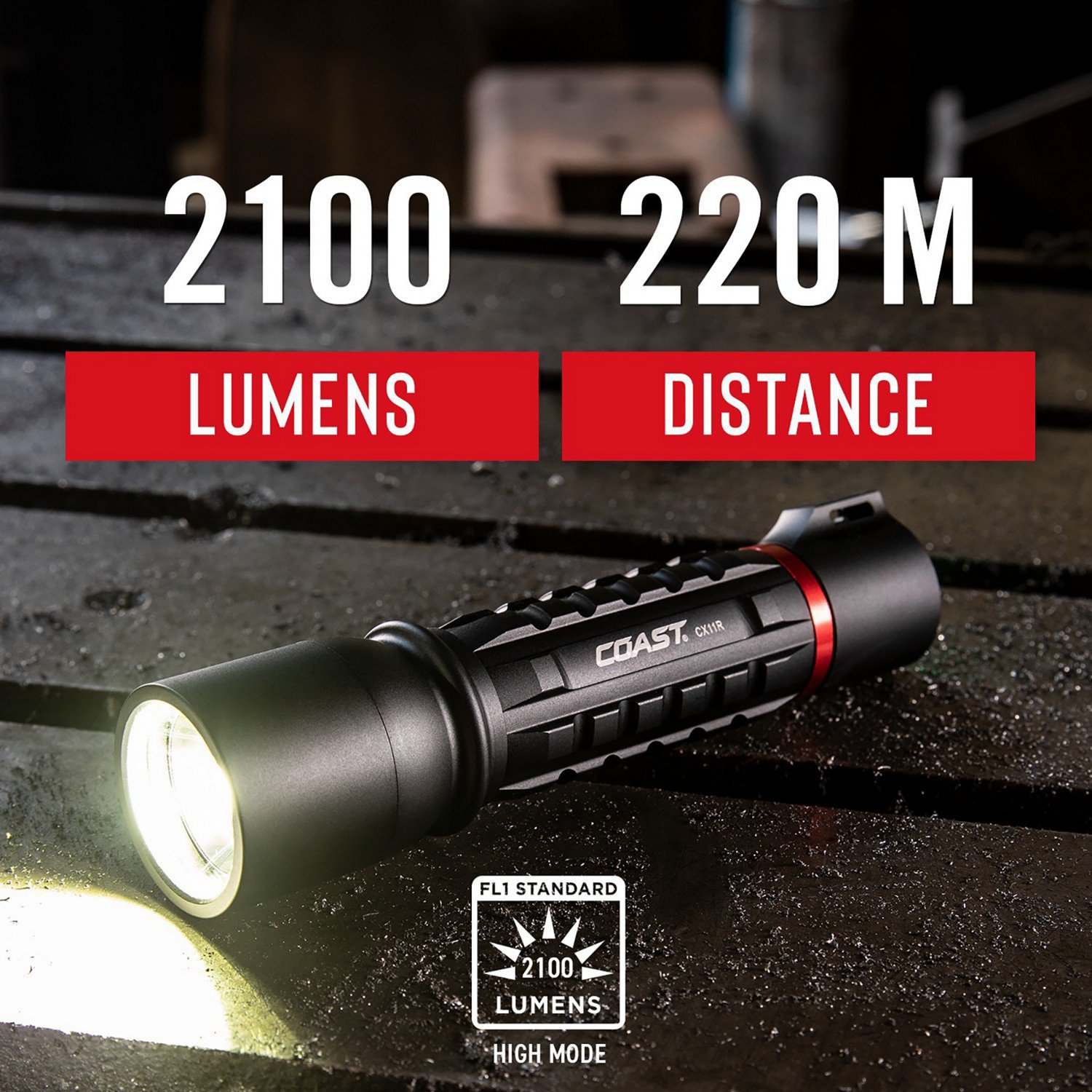 Coast XP11R Rechargeable Dual Power Flashlight                                                                                   - view number 3