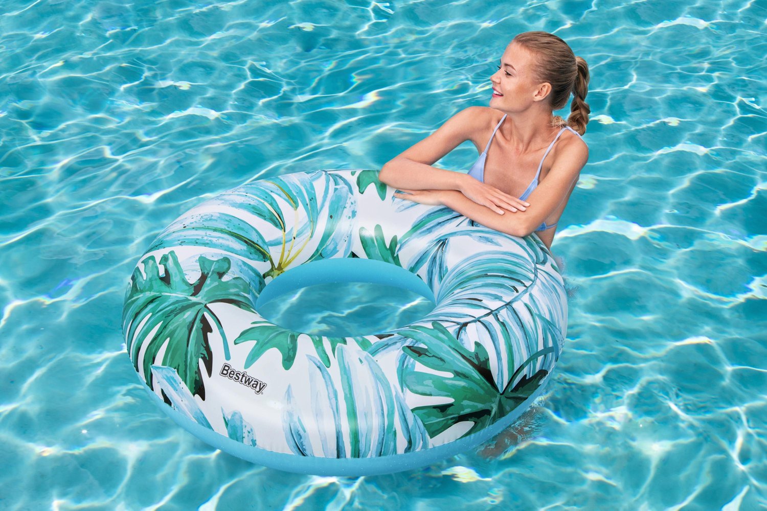 Bestway H2OGO! Tropical Palms Swim Tube                                                                                          - view number 6