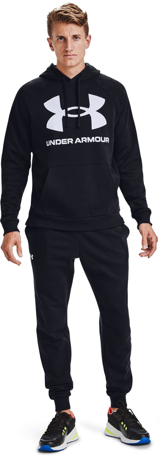 Under Armour Men's Rival Fleece Big Logo Hoodie                                                                                  - view number 4