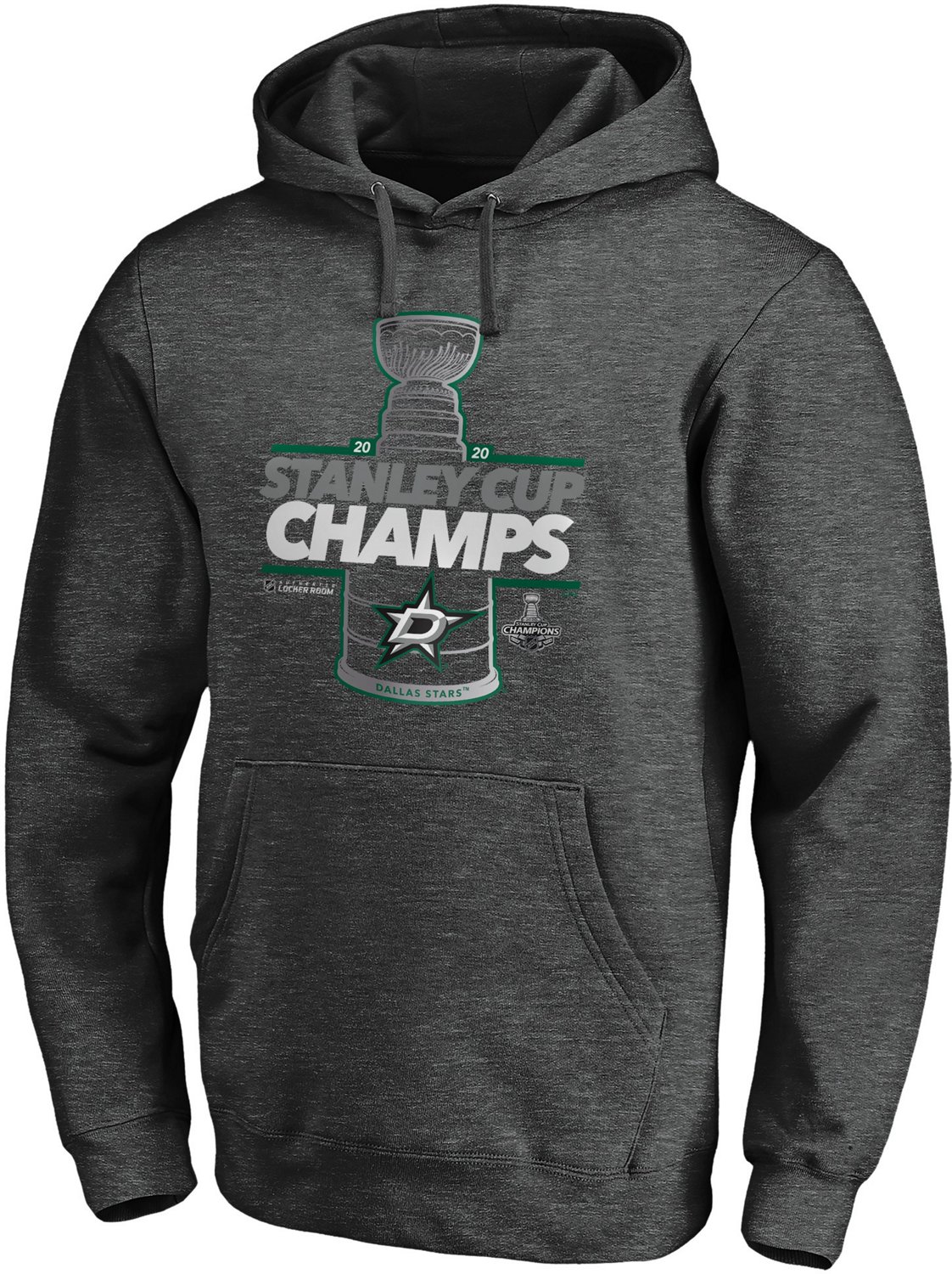 Fanatics Men's Dallas Stars Stanley Cup Champ Locker Room Hoodie - view number 2