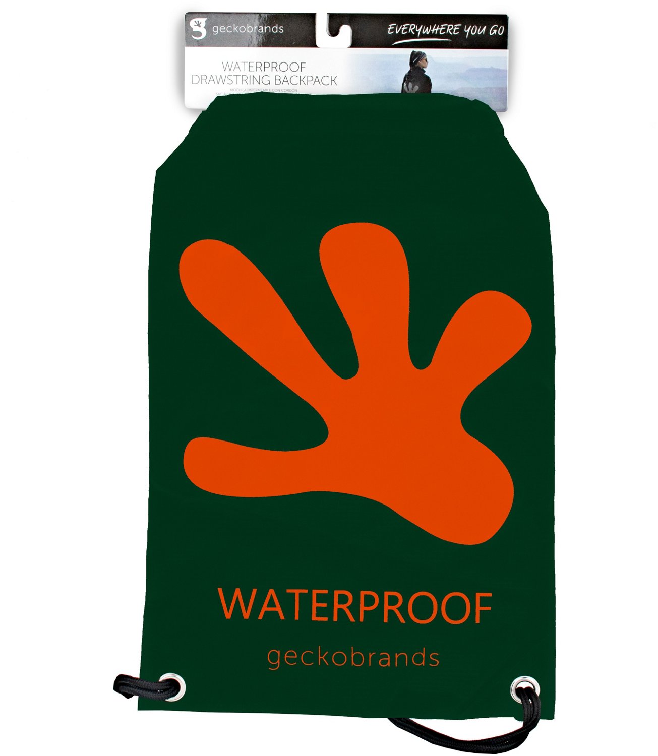 geckobrands Waterproof Drawstring Backpack - view number 3