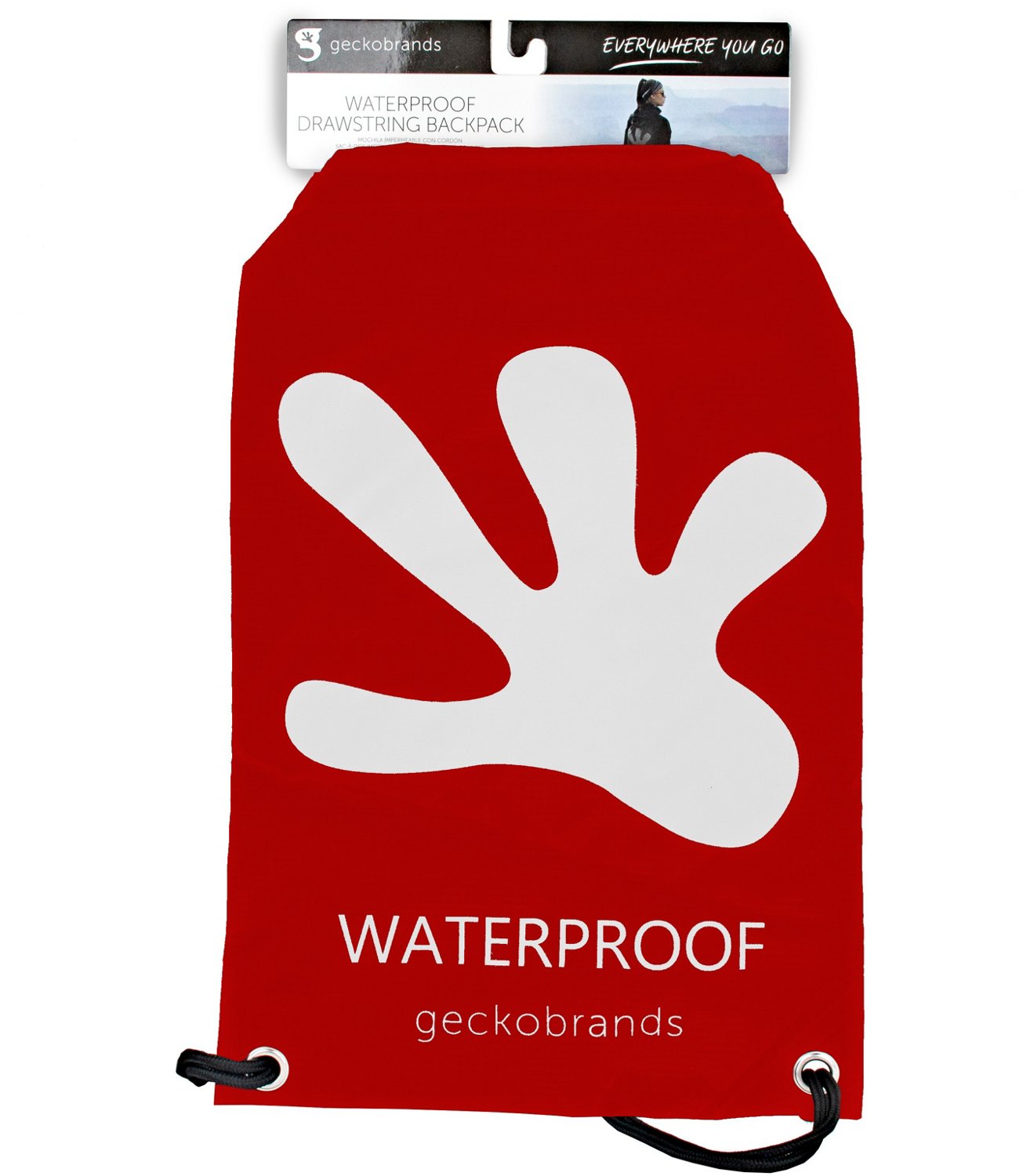 geckobrands Waterproof Drawstring Backpack - view number 3