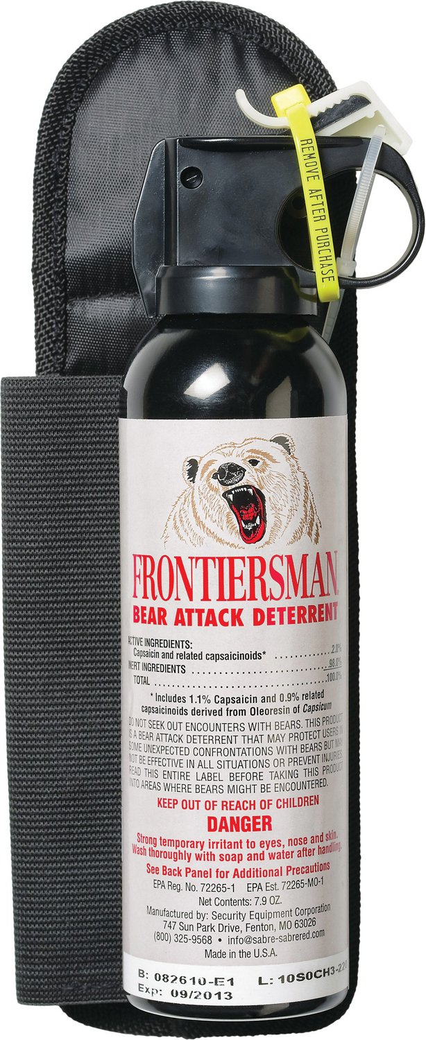 SABRE Frontiersman 7.9 Oz Bear Deterrent Spray Academy
