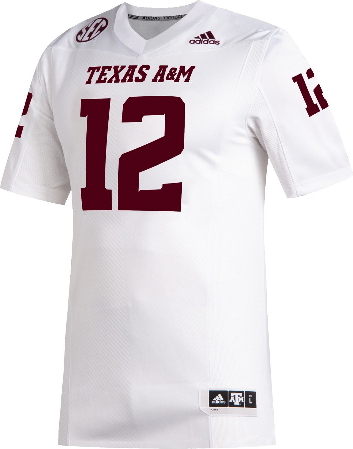 adidas Men's Texas A&M University Premier Football Jersey Academy