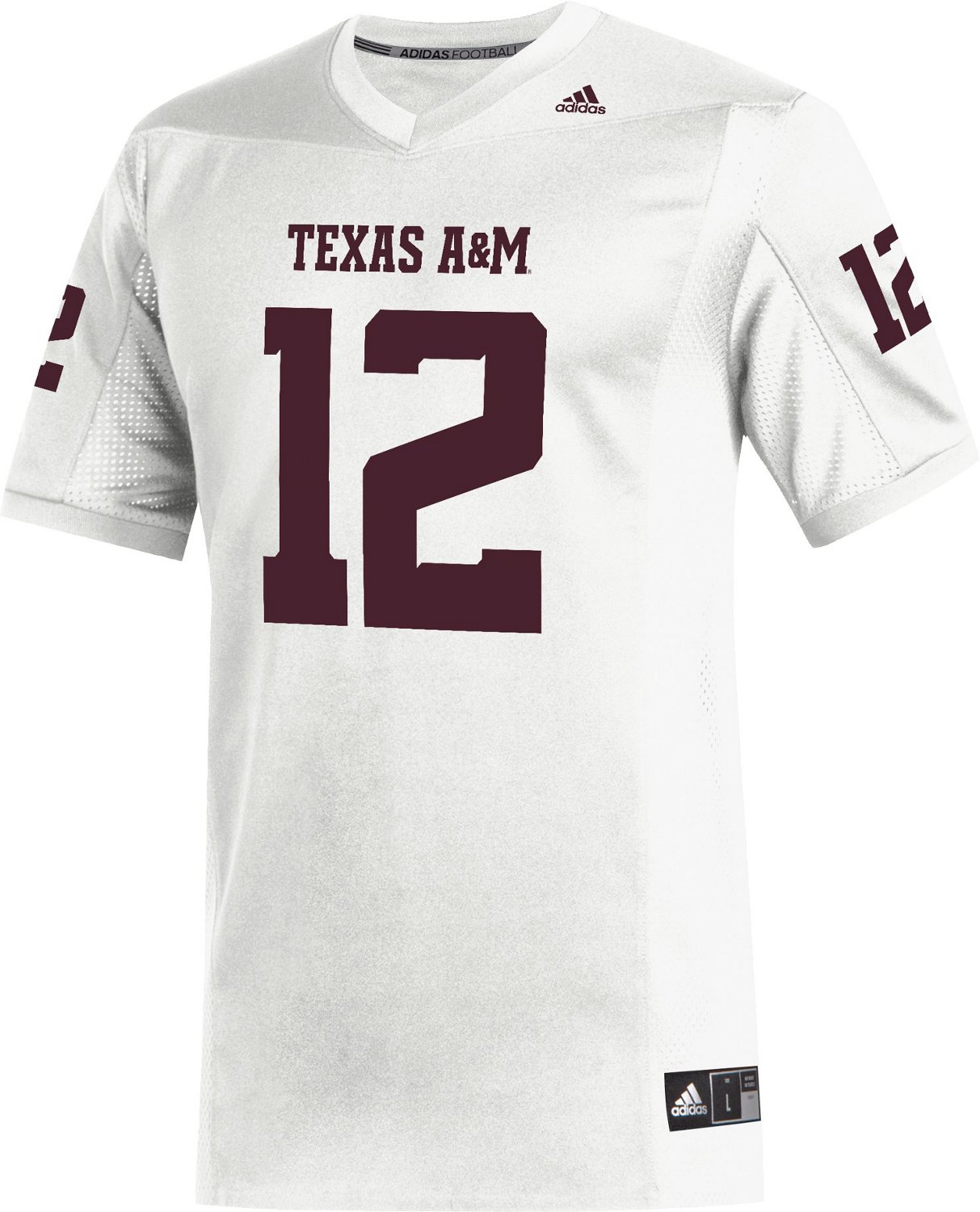 adidas Men's Texas A&M University Replica Football Jersey Academy