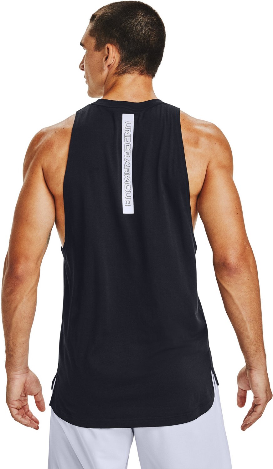 Under Armour Men's Baseline Cotton Tank Top - view number 2