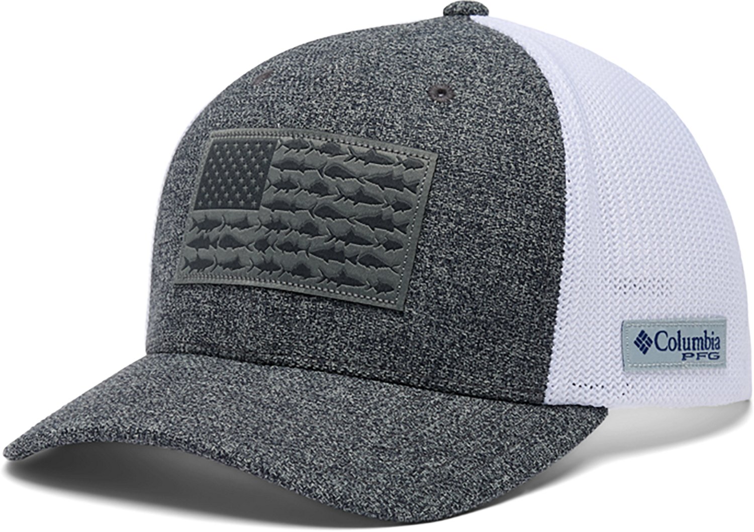 Columbia Sportswear Men's PFG Mesh Fish Flag Ball Cap - view number 4