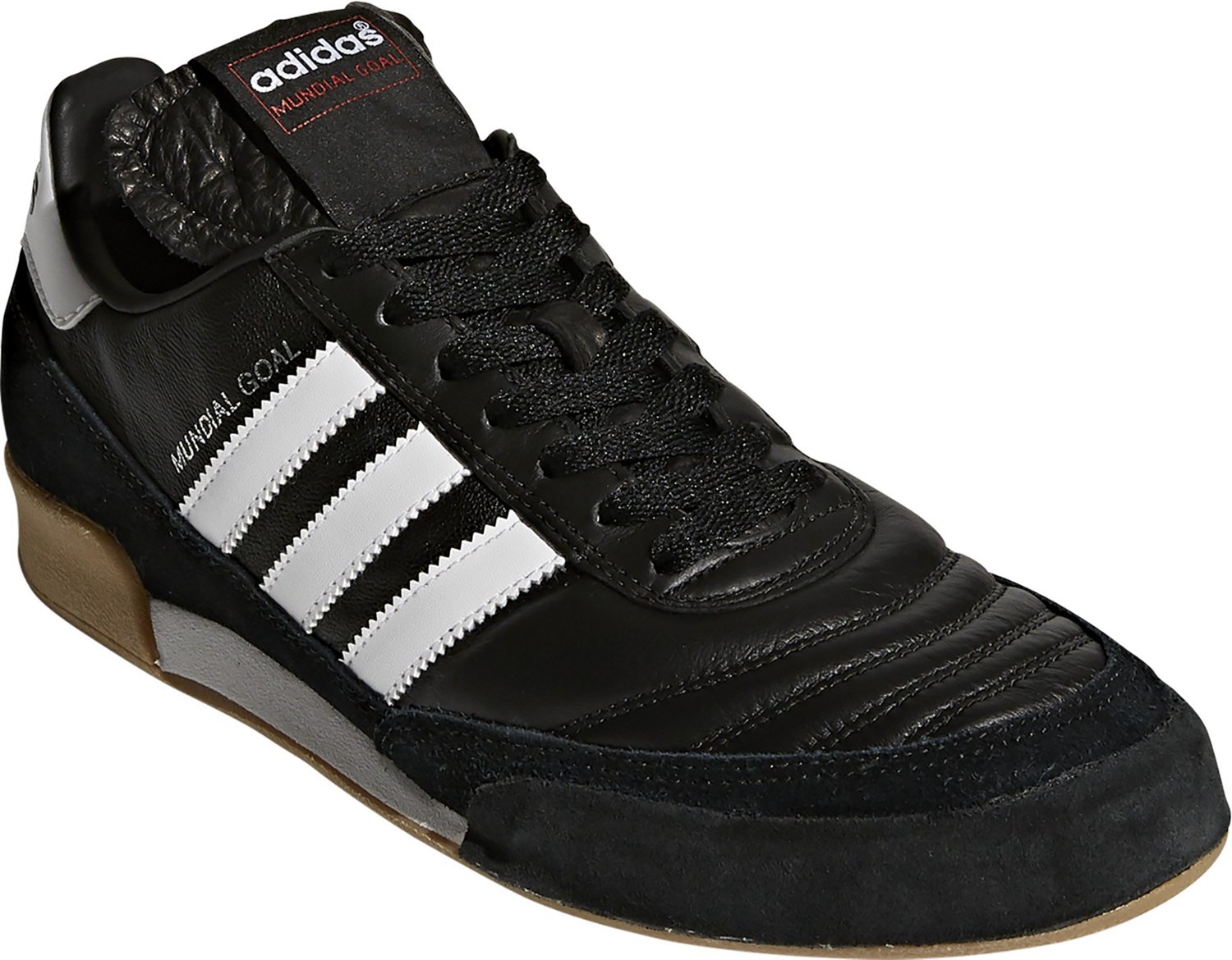 adidas™ Men's Mundial Goal Leather Indoor Soccer Shoes Academy